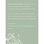 When Life Gets Loud: A Reflection Journal for Mental Clarity