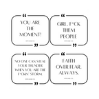 Be Very Clear: Affirmations to Get You Back in Position